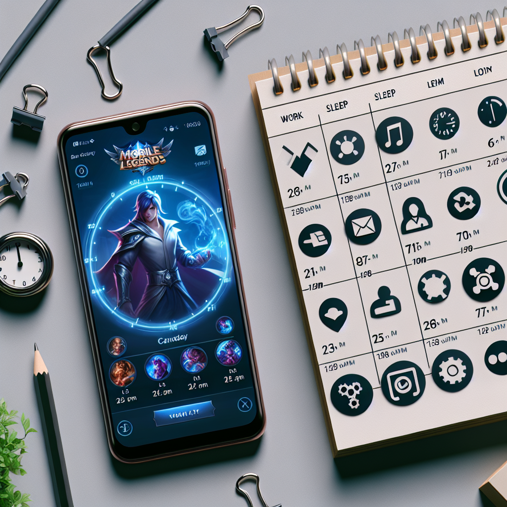 Strategi Menyusun Jadwal Main Mobile Legend yang Efektif dan Tidak Mengganggu Rutinitas